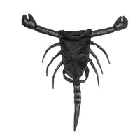 HKM-1237053 Scorpion Halloween Costume for Cats, Black Pet Apparel, Fun Party Outfit