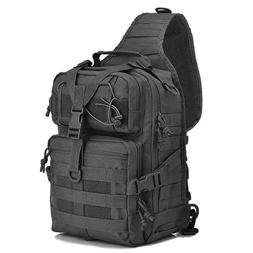 HKM-123987 Waterproof Oxford Cloth Camouflage Cross Body Chest Bag with Large Capacity