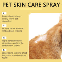 HKM-1240509 Gentle Care Pet Skin Spray for Dogs with Natural Oils and Antibacterial Properties - 30ml