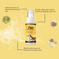 HKM-1240509 Gentle Care Pet Skin Spray for Dogs with Natural Oils and Antibacterial Properties - 30ml