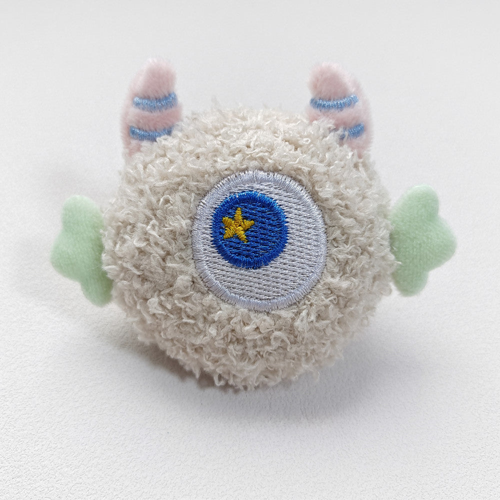 HKM-1241917 Interactive Cartoon Dog Toy with Squeaker for Chewing and Dental Health