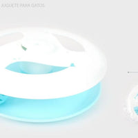 HKM-1242045 DIY Round Cat Toy for Hours of Interactive Playtime