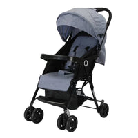 HKM-124307 Compact Lightweight Baby Stroller with Detachable Tray for Travel and Airplane Use