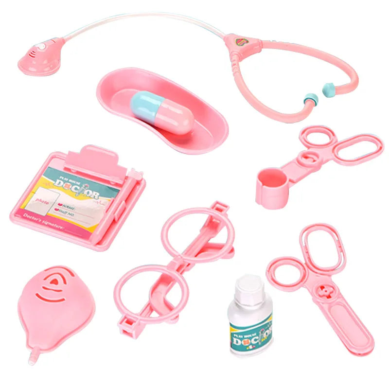 HKM-124371 Educational Doctor Play Toy Set for Kids - Indoor Role Play Medical Kit for Ages 2-4