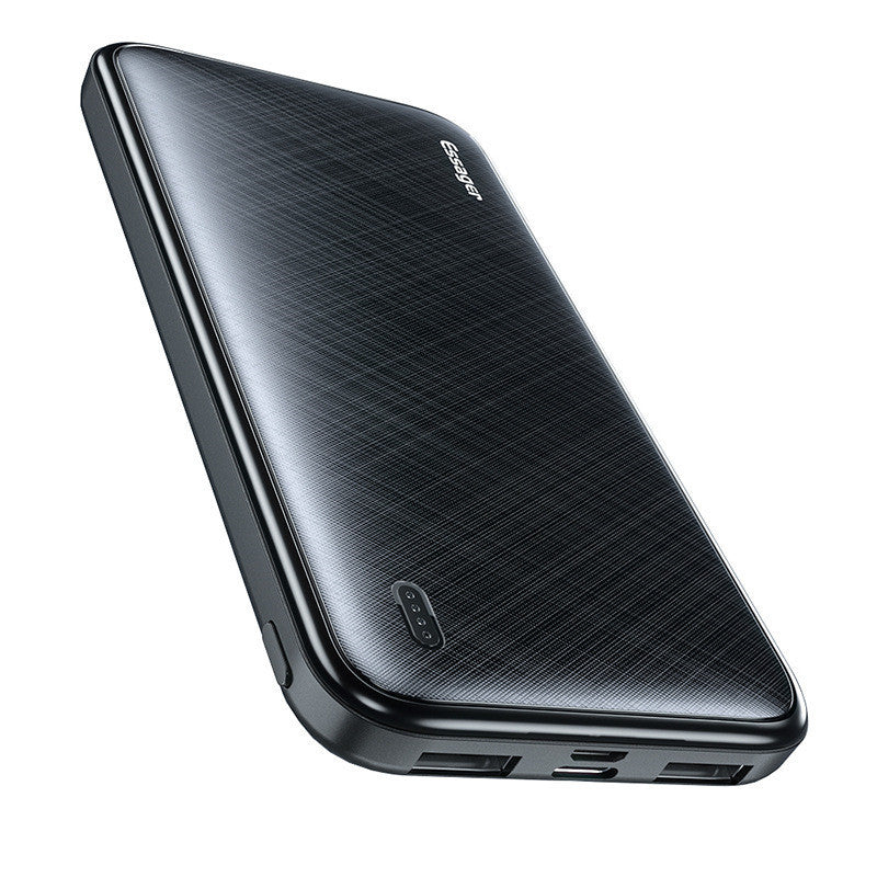 HKM-124499 Portable Power Bank with Square Aluminum Shell for Versatile Charging Needs