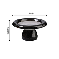 HKM-1246397 Ceramic Cat Bowl with Neck Protection and Stability for Canned Food and Snacks