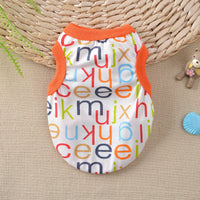 HKM-1246781 Floral Cotton Vest for Small Dogs in Multiple Fun Designs and Sizes