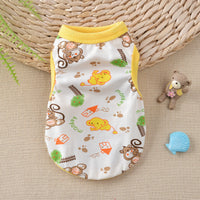 HKM-1246781 Floral Cotton Vest for Small Dogs in Multiple Fun Designs and Sizes