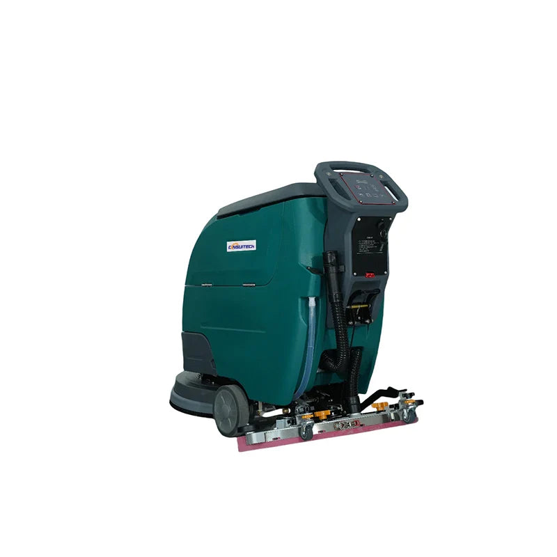 HKM-124691 32-Inch Electric Floor Scrubber with Auto Dryer and Battery Power for Home Use
