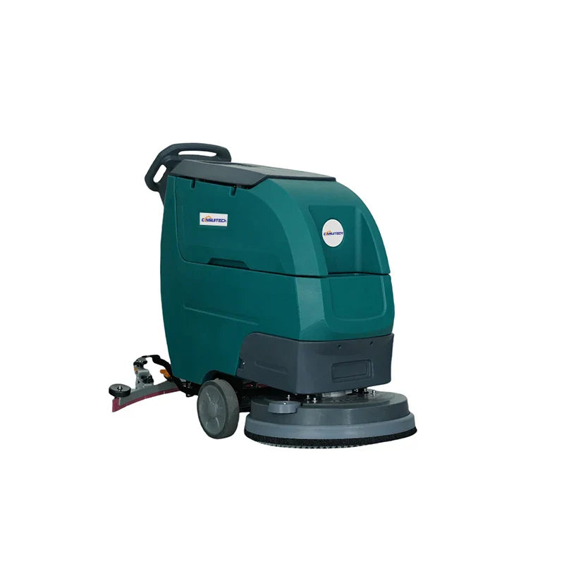 HKM-124691 32-Inch Electric Floor Scrubber with Auto Dryer and Battery Power for Home Use