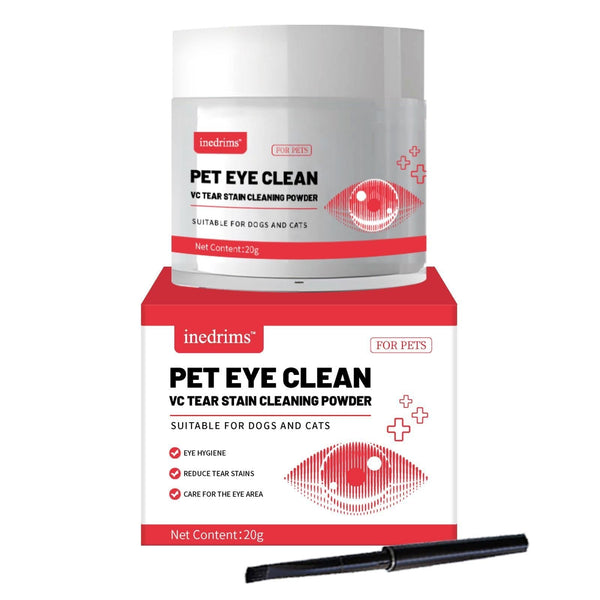 HKM-1248061 Pet Tear Stain Removal Powder for Gentle Eye and Fur Care, Natural Formula for Brightening and Cleaning