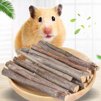 HKM-1248829 Natural Wood Hamster Chewing Toy - Teeth Cleansing Branch Snacks 50G
