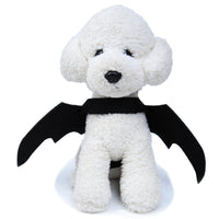 HKM-1250749 Transformative Bat Wings Costume for Small Dogs and Cats in Black Felt Cloth