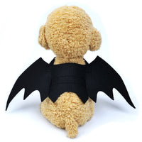 HKM-1250749 Transformative Bat Wings Costume for Small Dogs and Cats in Black Felt Cloth