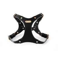 HKM-125139 Leather Dog Chest Harness in Various Colors and Sizes