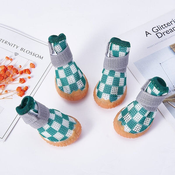 HKM-1252797 Non-Slip, Wear-Resistant Pet Shoes for Dogs - Various Colors and Sizes Available