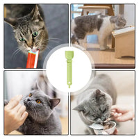 HKM-1253437 Portable Cat Treat Spoon for Easy Feeding and Bonding with Cats