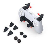 HKM-125587 PS5 Silicone Handle and Trigger Button Cap Set for Enhanced Controller Comfort and Grip
