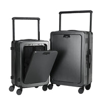 HKM-125651 18-Inch Lightweight Travel Suitcase with Laptop Compartment and Smooth-Glide Wheels