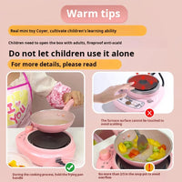 HKM-125715 Mini Kitchenware Cooking Set for Kids - Realistic Pretend Play Kitchen Toys