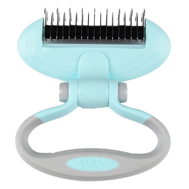HKM-1257533 Dual-Headed Dog Comb for Knot Removal and Grooming Universal Use for All Breeds