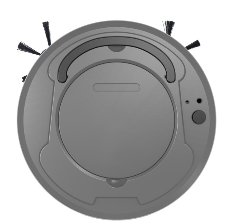 HKM-125779 Smart Automatic Robotic Vacuum Cleaner with Sweeping and Mopping Functions, Low Noise Operation