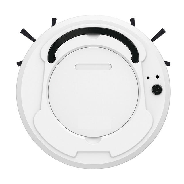 HKM-125779 Smart Automatic Robotic Vacuum Cleaner with Sweeping and Mopping Functions, Low Noise Operation