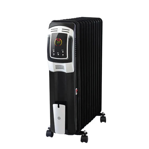 HKM-126035 Electric Oil Filled Radiator Heater with LED Display and 24-Hour Timer