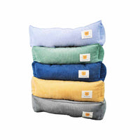HKM-1261757 Cozy Fabric Craft Printing Square Pet Bed in Various Colors