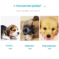 HKM-1261885 Slow Feed Anti-Choke Bowl for Pets - Silicone Meal Solution