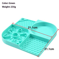 HKM-1261885 Slow Feed Anti-Choke Bowl for Pets - Silicone Meal Solution