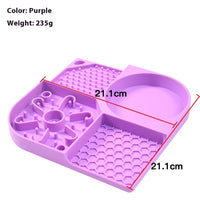 HKM-1261885 Slow Feed Anti-Choke Bowl for Pets - Silicone Meal Solution