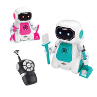 HKM-126227 Smart Cleaning Robot Toy for Kids - Interactive Light & Sound Educational Toy, Suitable for Ages 2 to 13
