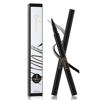 HKM-126483 3-in-1 Self-Adhesive Eyeliner Pen - Black, 10.28g, Convenient and Easy to Use