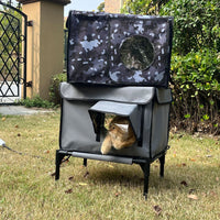 HKM-1265341 Foldable Insulated Cat Nest with Thermo Sensitive Switch - S, M, L Sizes Available
