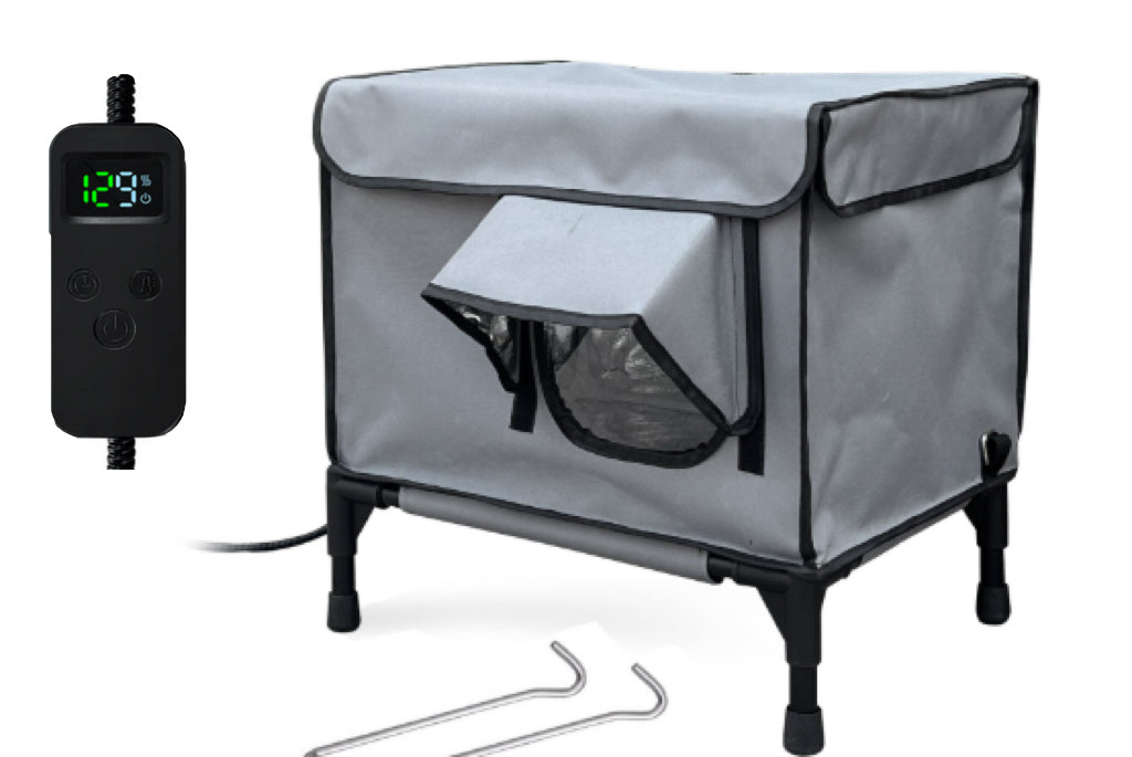 HKM-1265341 Foldable Insulated Cat Nest with Thermo Sensitive Switch - S, M, L Sizes Available