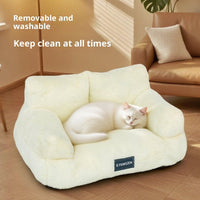 HKM-1265725 Dehaired Angora Removable Pet Bed Kennel in Various Colors and Sizes