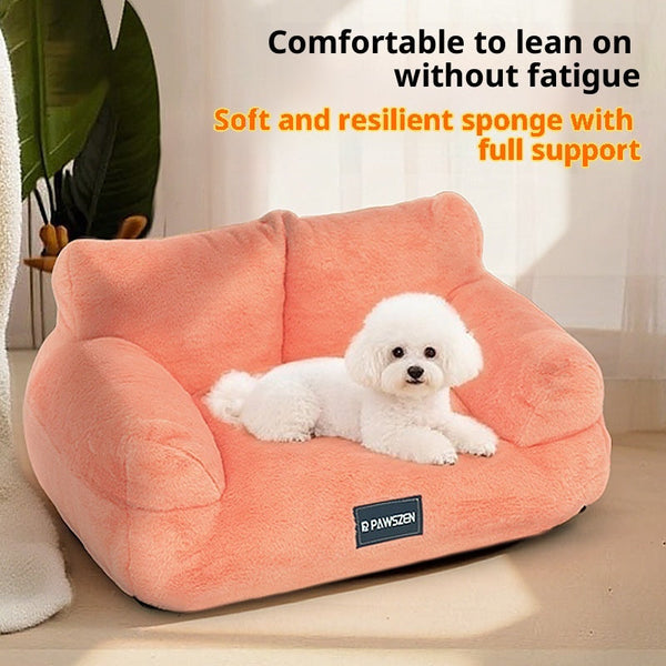 HKM-1265725 Dehaired Angora Removable Pet Bed Kennel in Various Colors and Sizes