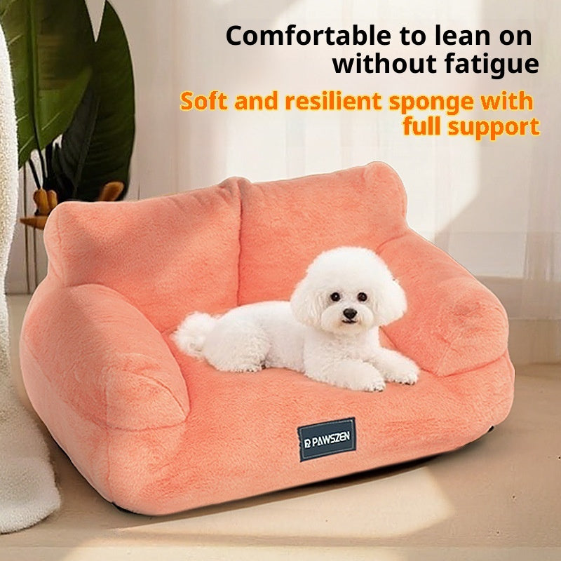 HKM-1265725 Dehaired Angora Removable Pet Bed Kennel in Various Colors and Sizes