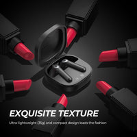 HKM-126611 True Wireless Bluetooth Headset with AptX Binaural Sound and Long Battery Life