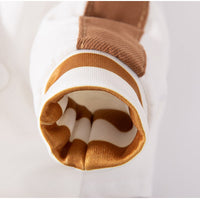 HKM-1266237 Cozy Winter Dog Jacket with Bunny Embroidery and Integrated Leash Ring for Small to Medium Pets