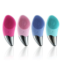 HKM-126675 Silicone Facial Cleansing Brush with Charging Function - Compact Size 131.2 x 56 mm, Ideal for Gentle Cleansing