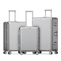 HKM-126803 20-Inch Aluminium Travel Trolley Case with Durable PC Exterior
