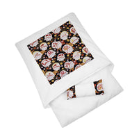 HKM-1271485 Cozy Winter Cat Bed with Removable Washable Quilt for All Seasons