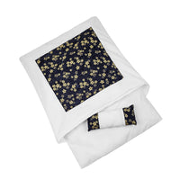 HKM-1271485 Cozy Winter Cat Bed with Removable Washable Quilt for All Seasons