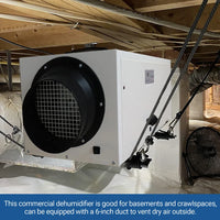 HKM-127443 Whole Home Commercial Dehumidifier 70PPD - Efficient Moisture Control System