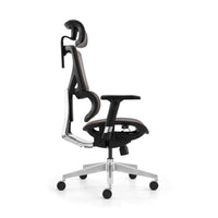 HKM-127507 Ergonomic Height Adjustable Executive Conference Chair with Mesh Backrest and Headrest