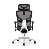 HKM-127507 Ergonomic Height Adjustable Executive Conference Chair with Mesh Backrest and Headrest
