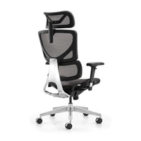 HKM-127507 Ergonomic Height Adjustable Executive Conference Chair with Mesh Backrest and Headrest