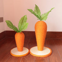 HKM-1276477 Two-Color Sisal Cat Toy Radish for Biting and Play - Medium Size 26x26x29 cm
